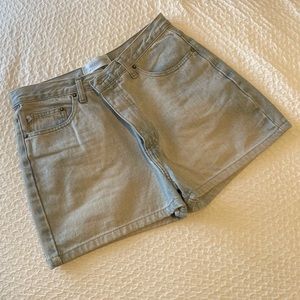 Light Wash High Waisted Denim Cotton Shorts size 12